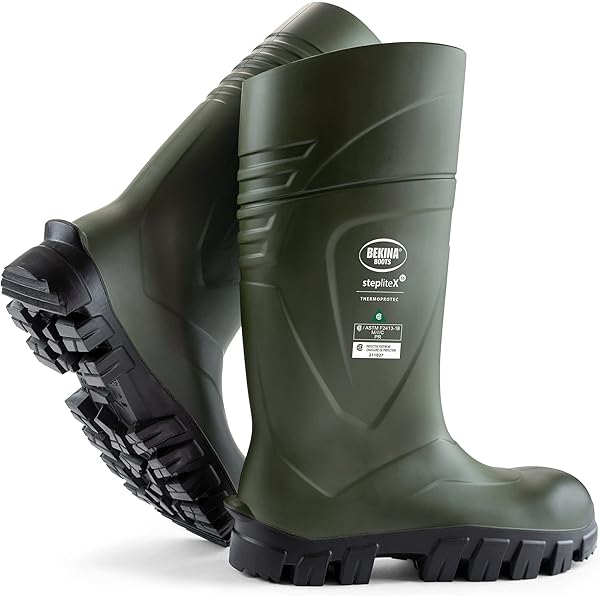 Amazon.com: Bekina Thermolite IceShield S5 絕緣威靈頓靴男女